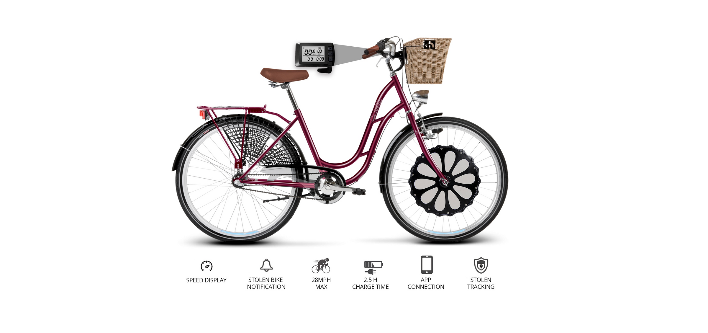 Electric bike kit conversion kit that transform a regular bicycle into an electric bike